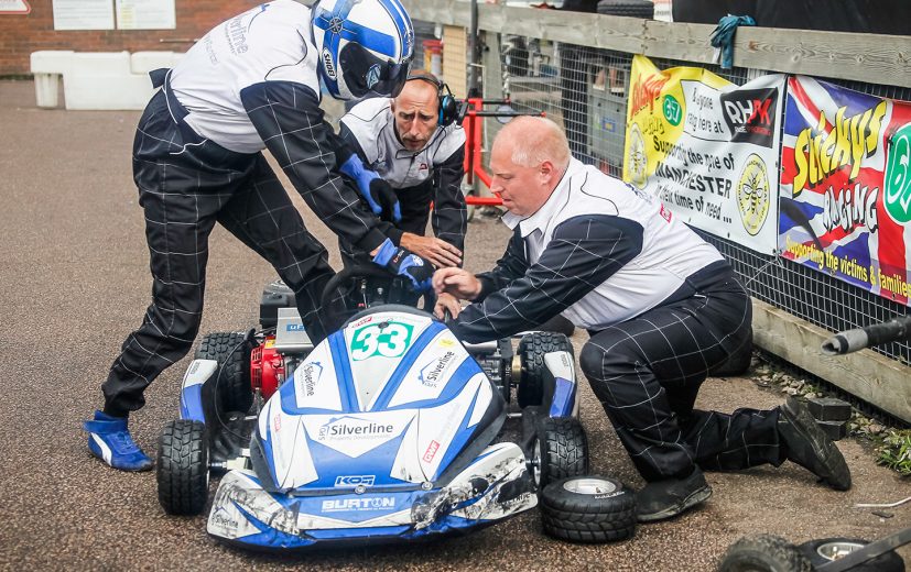 Silverline Racing changing to wets